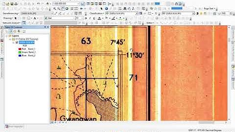 Georeferencing (with Better Accuracy in ArcMap)