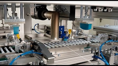 TTN - Servo driven pad printing machine for printing pens - Fully automaded - Fastest on the market