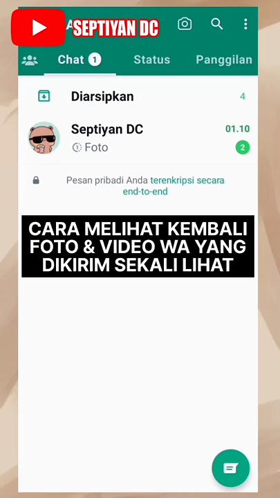 Cara Melihat Ulang Foto & Video WA Yang Dikirim Sekali Lihat #shorts #whatsapp #tutorial
