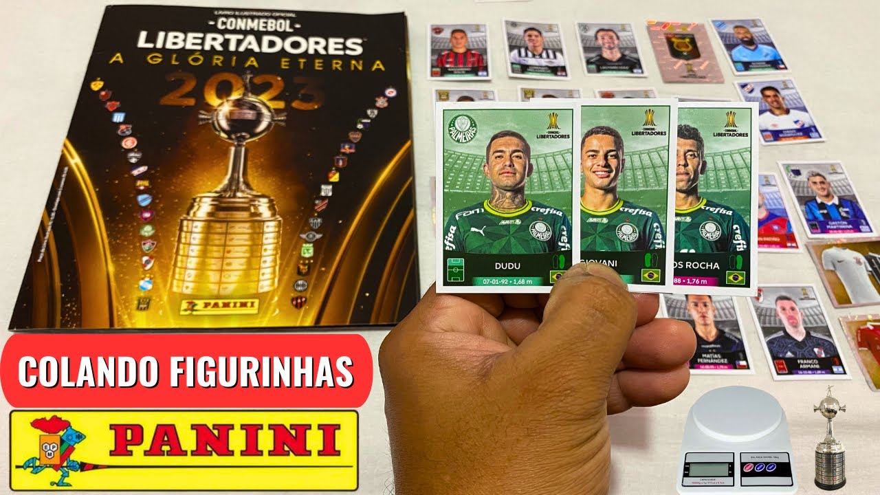 Copa Libertadores 2023 Álbum + Jogo Completo 557 Figurinhas em