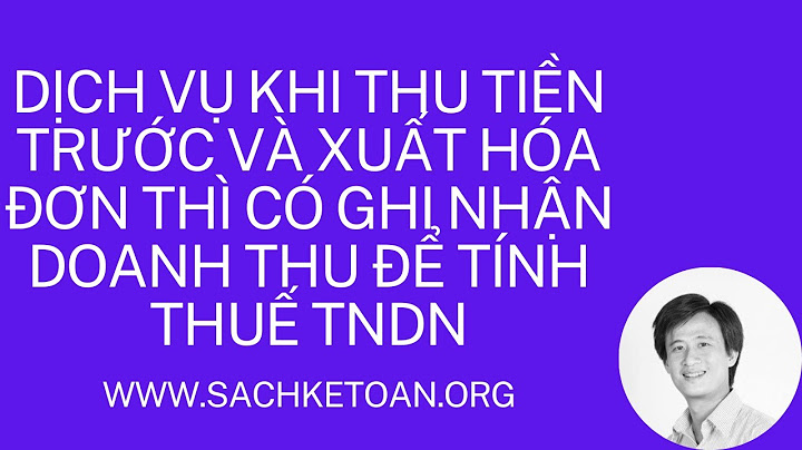 Cách ghi hóa đơn vat dịch vụ bảo trì