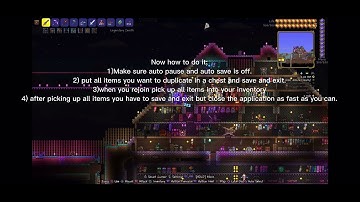 Terraria 1.4.4|| How to mass duplicate after recent update||