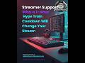 Improve Your Stream - Hype Train Settings | #twitch #twitchaffiliate #streamersupport