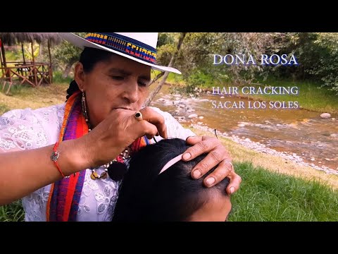 DOÑA ROSA SPECIAL, 24 MINUTES HAIR CRACKING (Sacar los soles), ASMR.