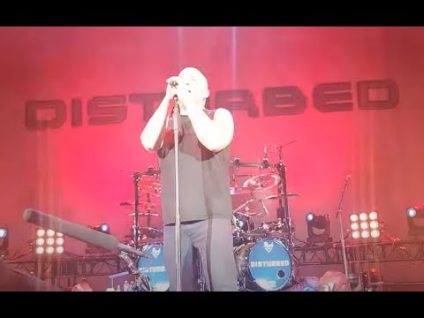 DISTURBED performed new song "Unstoppable" live for 1st time in Clarkston, Michigan