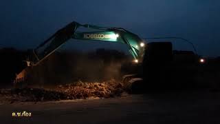 ค่ำมืดแล้วก็ยังไม่กลับ SK200-10 กำลังเคลียริ่งพื้นที่เทดิน #kobelco by ด.ช. ก้อง 147 views 1 month ago 4 minutes, 14 seconds