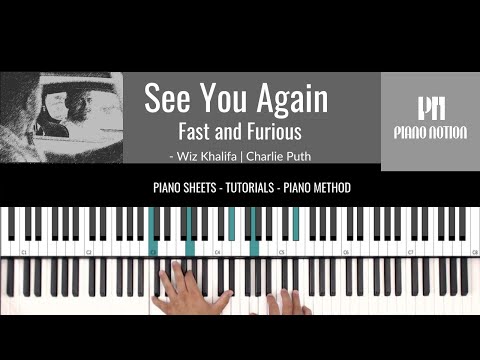 See You Again - Fast and Furious 7  (Easy Piano) - Wiz Khalifa Feat. Charlie Puth