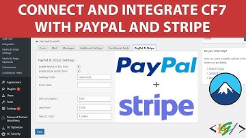 Connect Contact Form 7 with PayPal and Stripe | Integration To Accept Payments After CF7 Submission