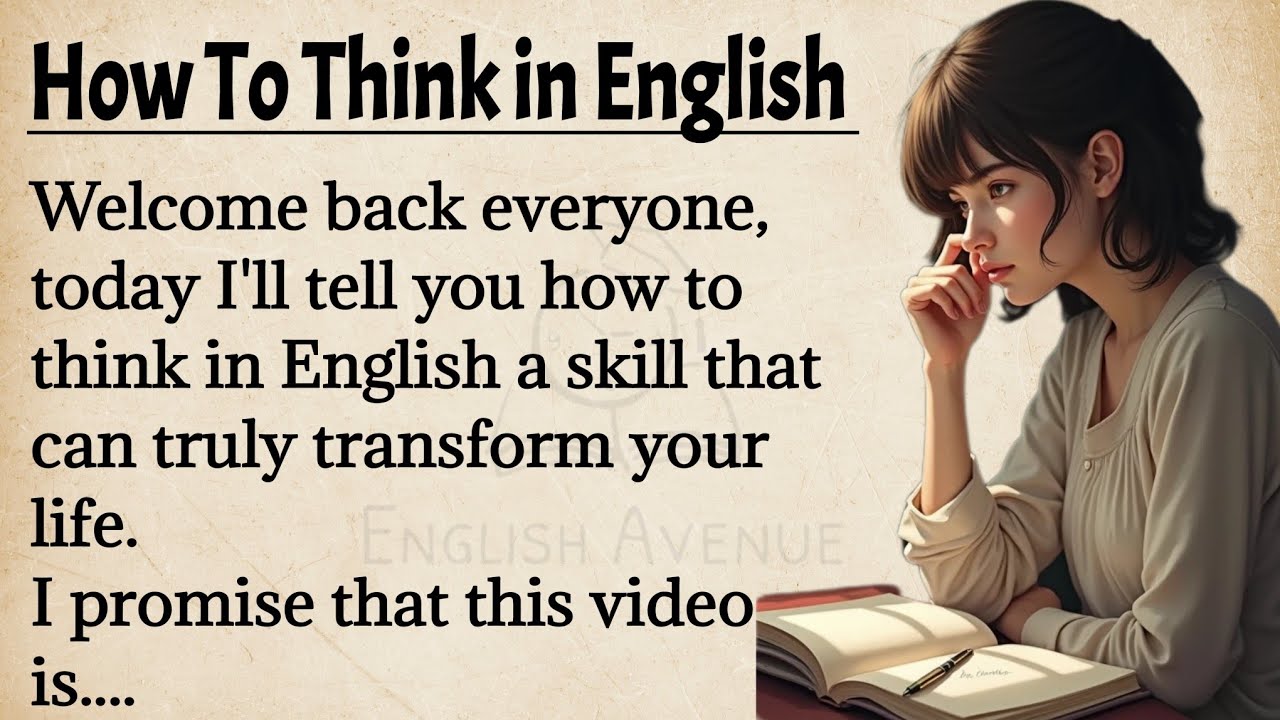 Outline Video How To Think in English? || Learn English Speaking Level 1 || Graded Reader | Listening And Speaking