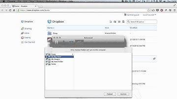 Dropbox - 11. Control which folders you want to be synced