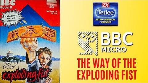 The Way Of The Exploding Fist on BBC Micro