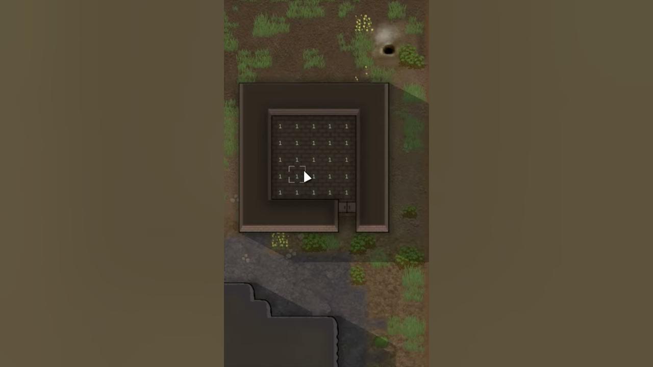 Rimworld sand stone walls introduction shorts YouTube
