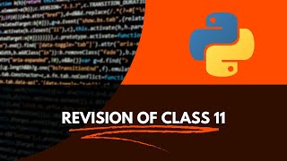 Revison of Class 11 | Q3 | Python Basics | CBSE Class 12| helpWithCoding