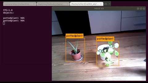 Darknet ROS, YOLO 3 demo v1