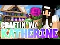 Minecraft FLOWER SHOP! Craftin' w/ Katherine Ep.8
