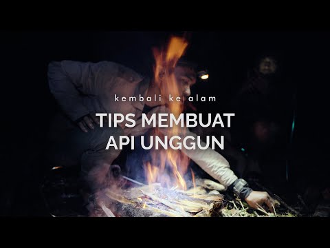 Video: Cara Membina unggun api