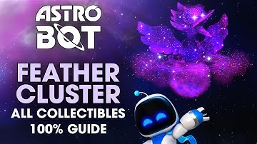 Astro Bot: Feather Cluster (W5) - 100% Guide (All Bots, Puzzle Pieces, Secret Exits)