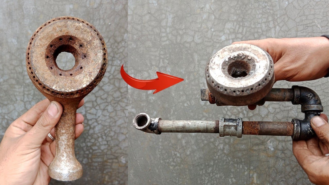 Why didn't I know this sooner! Burner + metal pipe