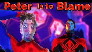 Peter B Parker is to BLAME!!? | Animated Cartoon Conspiracy | Across the Spiderverse (FILM THEORY)