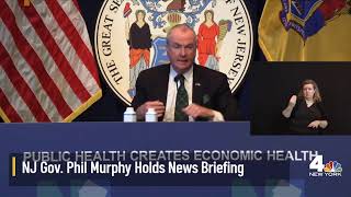 NJ Gov. Murphy Holds Daily Coronavirus Briefing