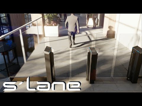 S'Lane - Le portillon automatique Ultra-Compact by Bolloré