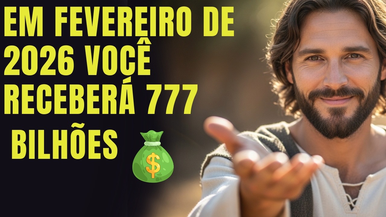 DEUS DIZ: EM FEVEREIRO DE 2026 VOCÊ RECEBERÁ 777 BILHÕES