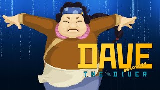 Ледовый проход и секрет Момо ☀ Dave the Diver Прохождение игры #12