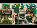 Best Jungle Theme Birthday Decoration Ideas|Jungle Decoration Ideas for Birthday |Jungle party decor