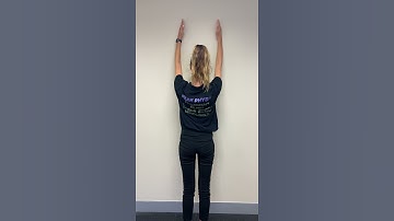 Scapula wall slide with lift off