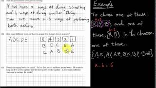 Q1 Fundamental Principle Of Counting and Permutations - Project Maths OL 2013 Sample Paper 2