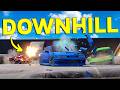 CAR Scaler + DOWNHILL Gets Out of Control (BeamNG)