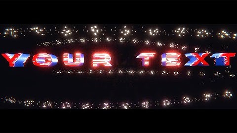 FREE Blender Intro Template #3