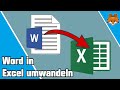 Word in Excel umwandeln - einfache Anleitung 💻✅ Mp3 Song