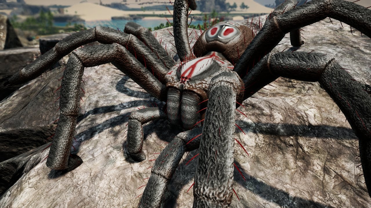 Dark Giant Spider: Monsters of the Oasis | Path of Titans