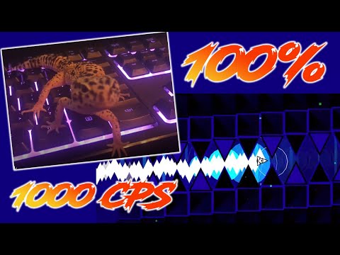SILENT CIRCLES 100% WITH MY LIZARD | 1000 CPS | Impossible Level | Geometry Dash
