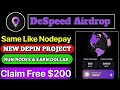 DeSpeed Depin Airdrop | DeSpeed Airdrop Complete Details | DigitalProfit Imran