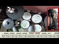 Amsterdam - Flemming Drum Cover, Drum Karaoke, Sheet Music, Lessons, Tutorial