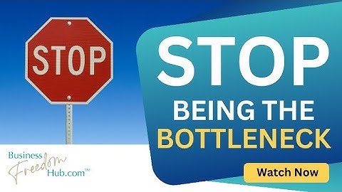 Stop Being the Bottleneck - Systemise First | David Ravenscroft