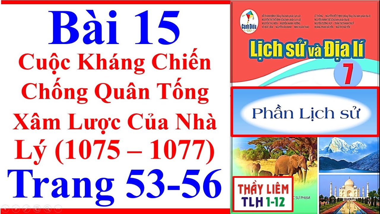 Lịch Sử Lớp 7 Bài 15 | Cuộc Kháng Chiến Chống Quân Tống Xâm Lược ...