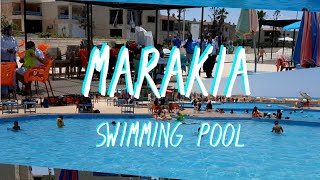 Vlog: Marakia swimming pool|  حمام سباحة قرية مراقيا