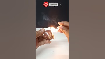 Magnetic Matchstick Experiment #shorts