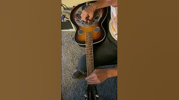 Hammer-on and Pulloff exercises on Dobro