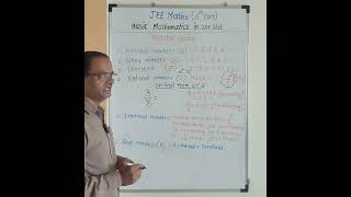JEE Maths from Zero Level | Number System Explained for JEE Main 2028
