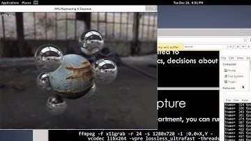 Realtime GPU raytracer (2014)