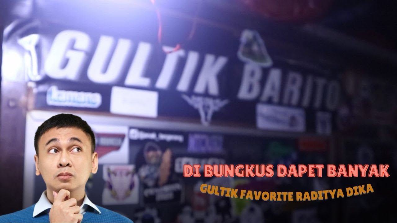 GULTIK BARITO DEPAN GEREJA ST YOHANNES BLOK M FAVORITE RADITYA DIKA gultik-barito-depan-gereja-st-yohannes-blok-m-favorite-raditya-dika