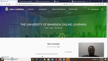 How to Create Account and Login to the UBa E learning Platform