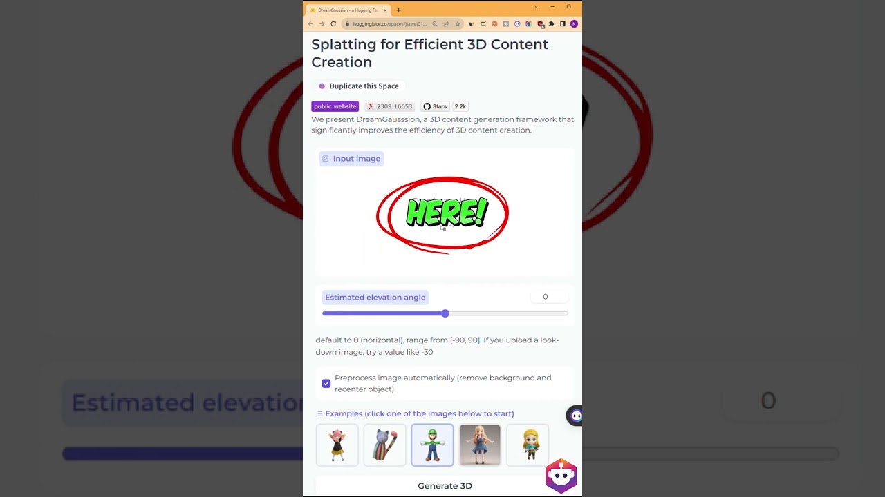 Do you know that you can turn images to 3D objects for FREE!