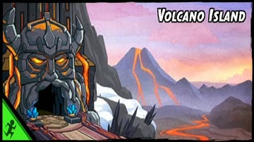 Temple Run 2 VOLCANO ISLAND WITH VIKING RUNNER SIGUR FROSTBEARD LUMBERJACK GAMEPLAY