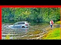 😱🚨 Woman’s Car Sinks in Lake During ICE Protest in Massachusetts!