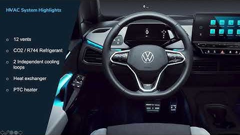 VW ID3 Heating and Cooling System